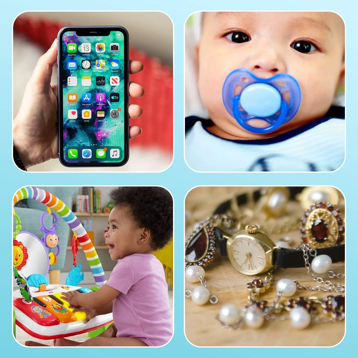 Watolt Uv Light Sanitizer   Cell Phone Sanitizer Sterilizer Cleaner Box For Smartphone Iphone